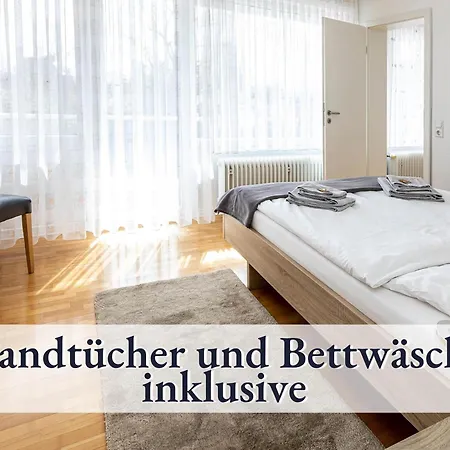 Markelfingen: Spacious Lakeside Retreat With Dual Balconies Apartment