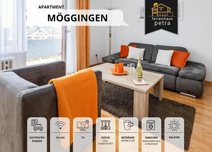 Petra - Grosszuegige In Bester Bodenseelage L 1 Minute Zum Bodensee L 7 L Vollausgestattete Kuechen L Gratis-wlan L Gratis Parkplaetze L Mitten Auf Der Mettnau Radolfzell am Bodensee